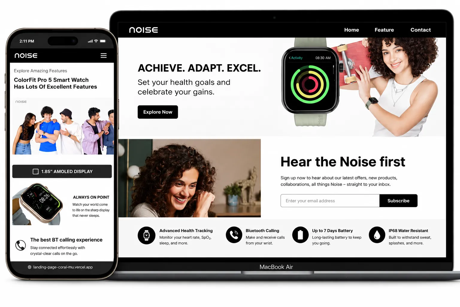 Landing Page